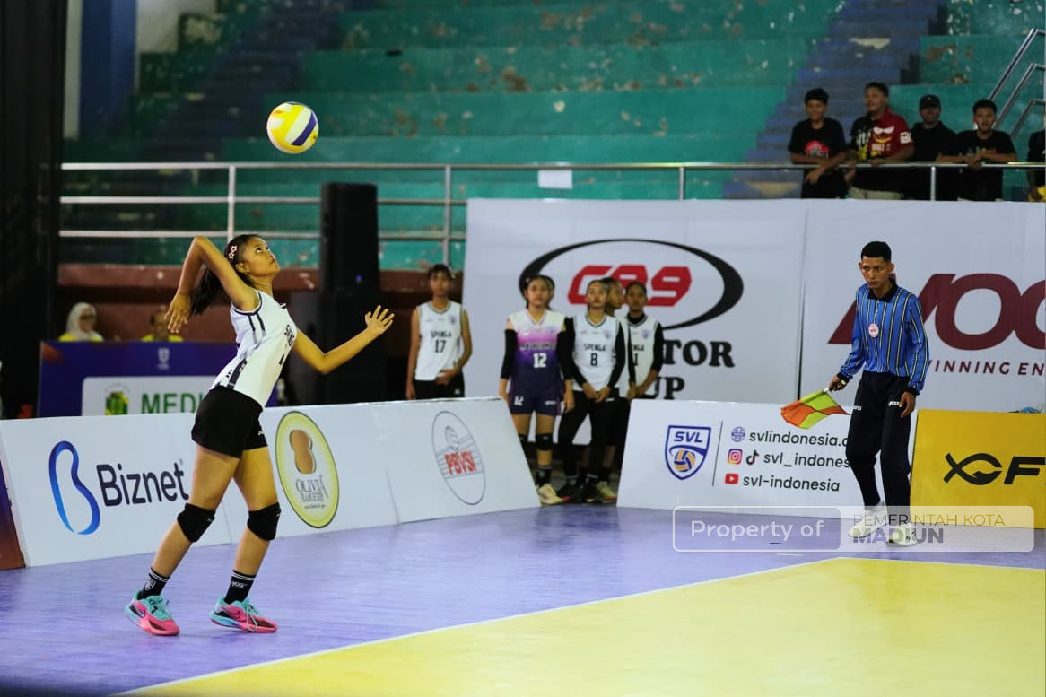 Hadiri Student Volleyball League Wali Kota Cup 2026, Plt Wali Kota Bakal Perbanyak Lapangan Voli