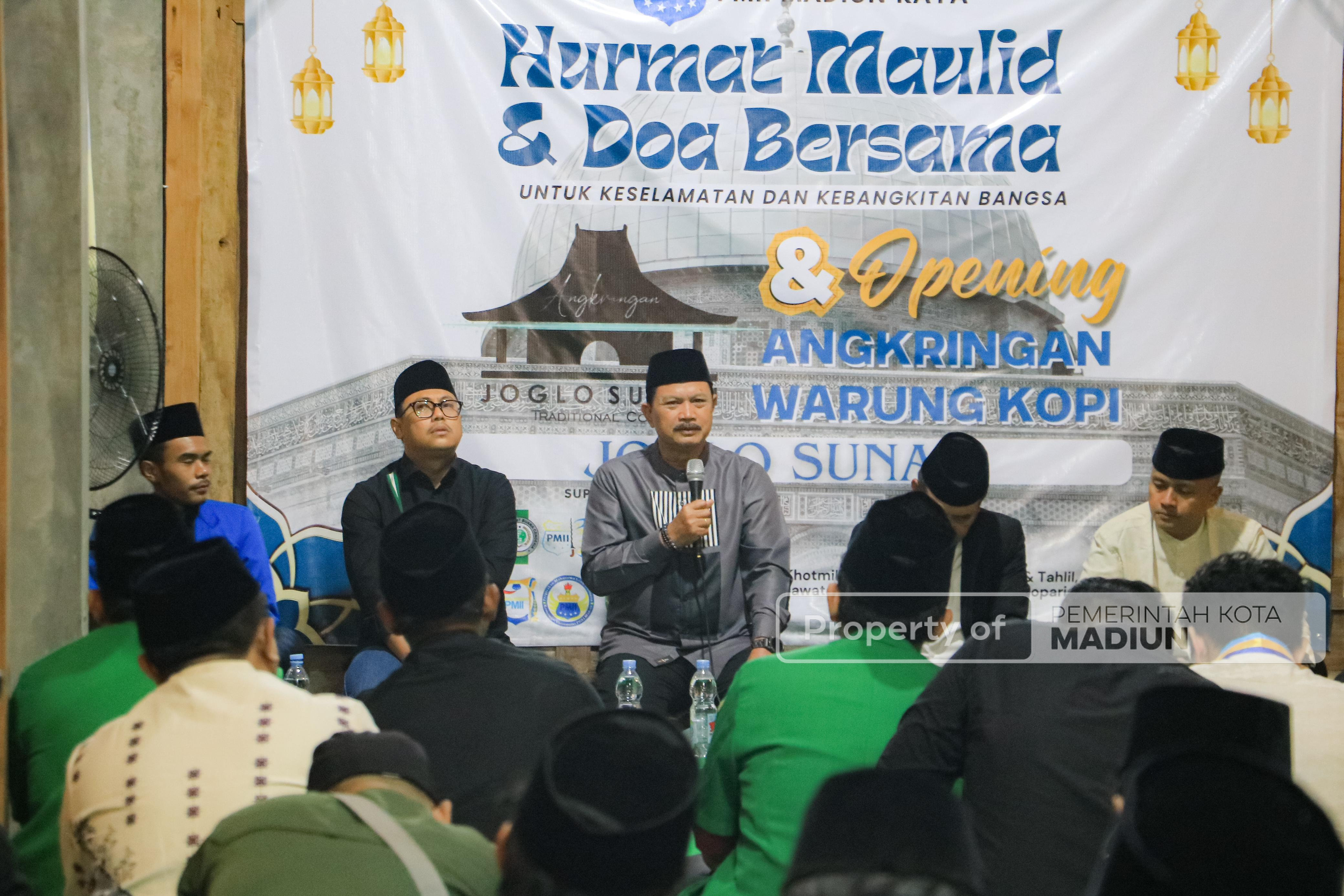 Hadiri Hurmat Maulid Nabi dan Doa Bersama, Wali Kota Apresiasi Kepedulian Mahasiswa