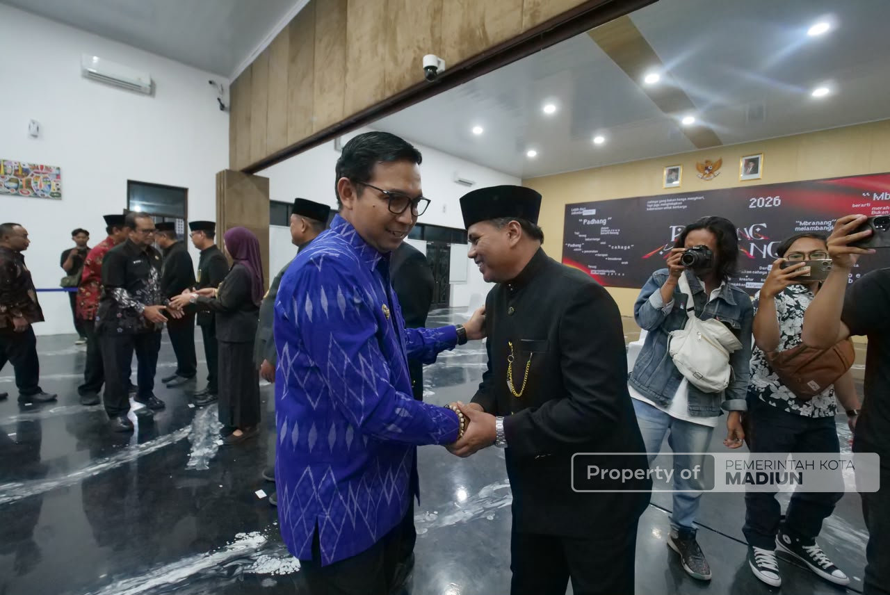Enam JPTP Dilantik, Plt Wali Kota Madiun Sebut Saatnya Refresh Birokrasi