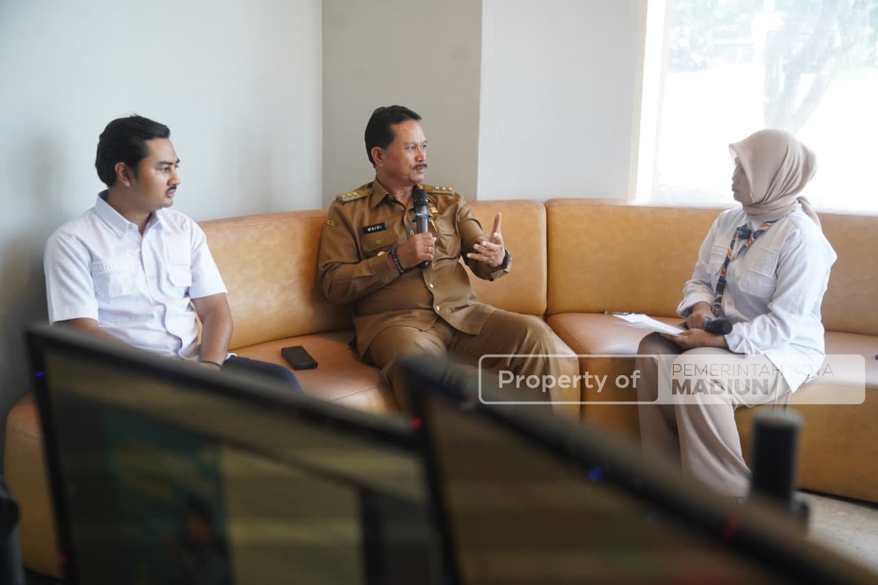 Jadi Narasumber di Radio Madya FM, Wali Kota Paparkan Strategi Menuju Madiun Mendunia