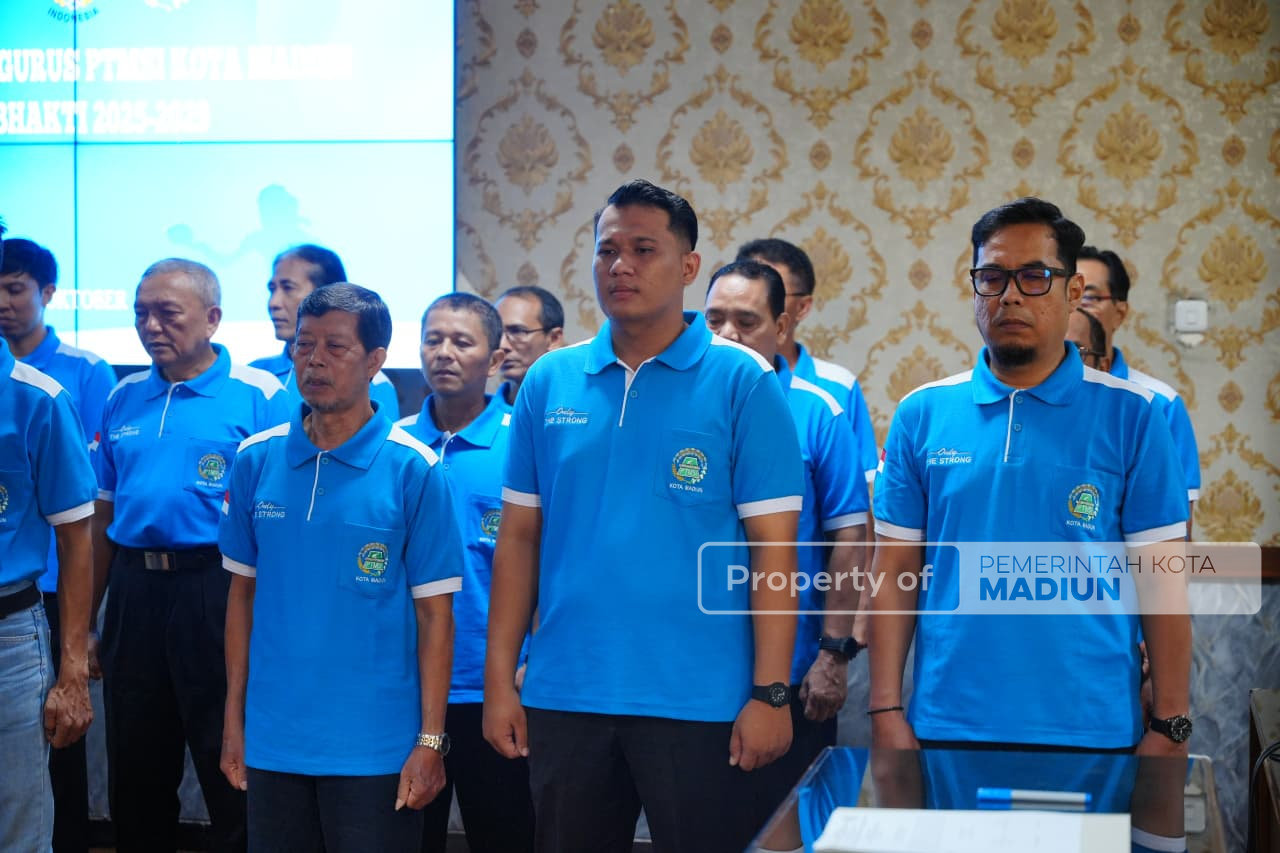 Resmi Dikukuhkan, Pengurus PTMSI Optimis Bawa Atlet Kota Madiun Berprestasi