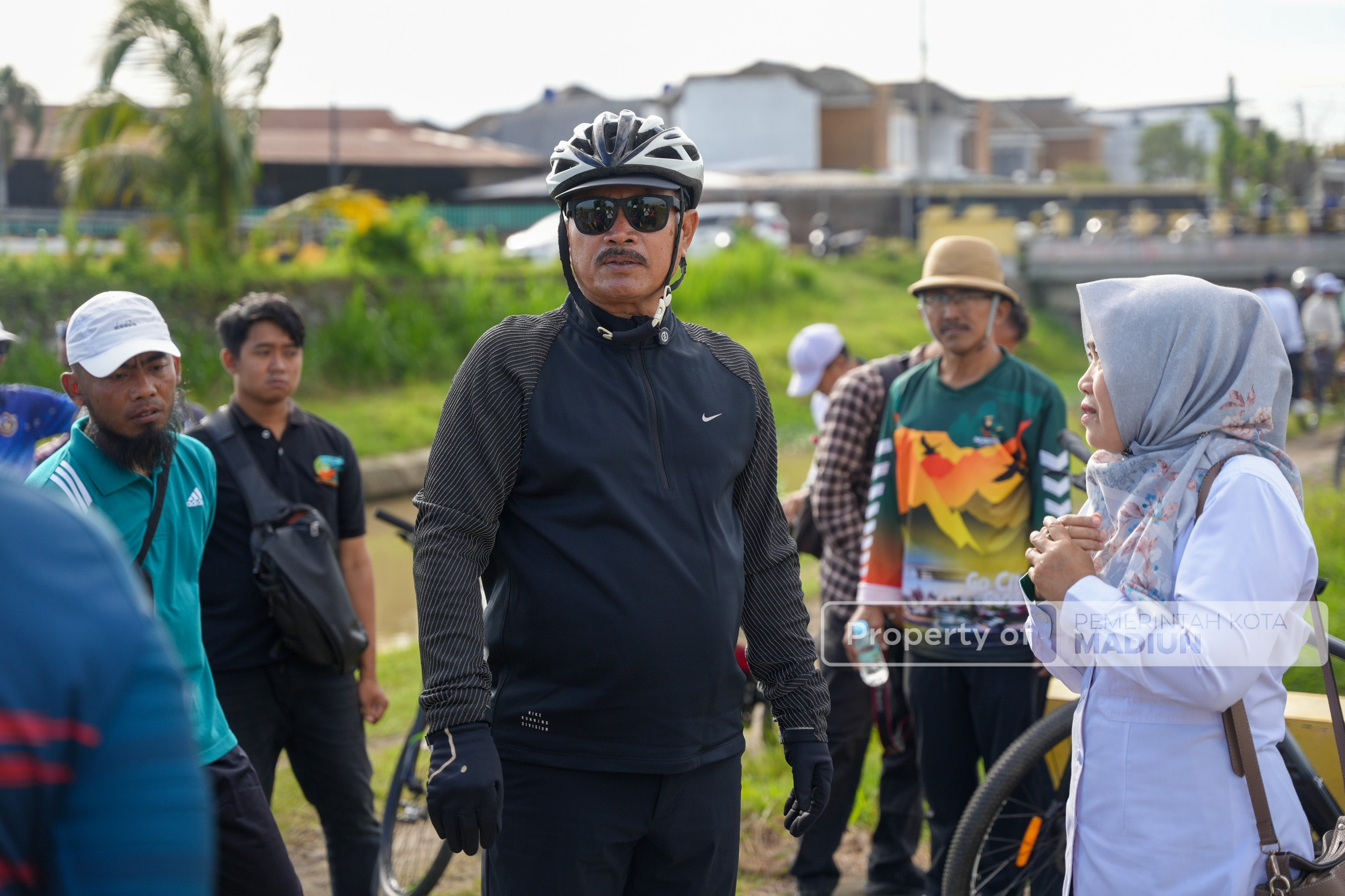 Gowes Pagi, Wali Kota Cek Sarana-Prasarana Pelayanan hingga Kesiapan Lahan Bakal Kantor Kemenhaj