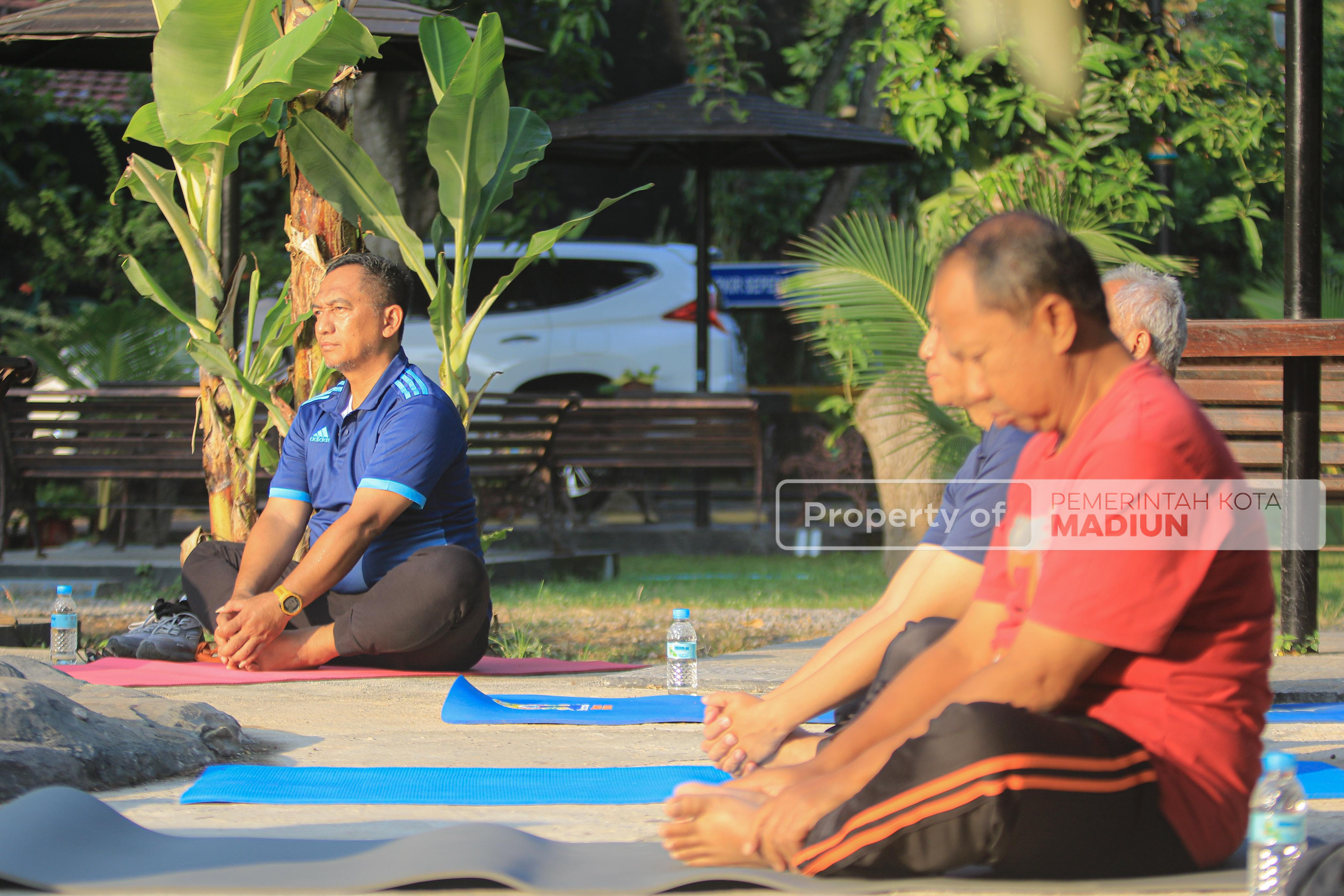 Wali Kota Gandeng OPD Terapkan Gaya Hidup Sehat Lewat Yoga