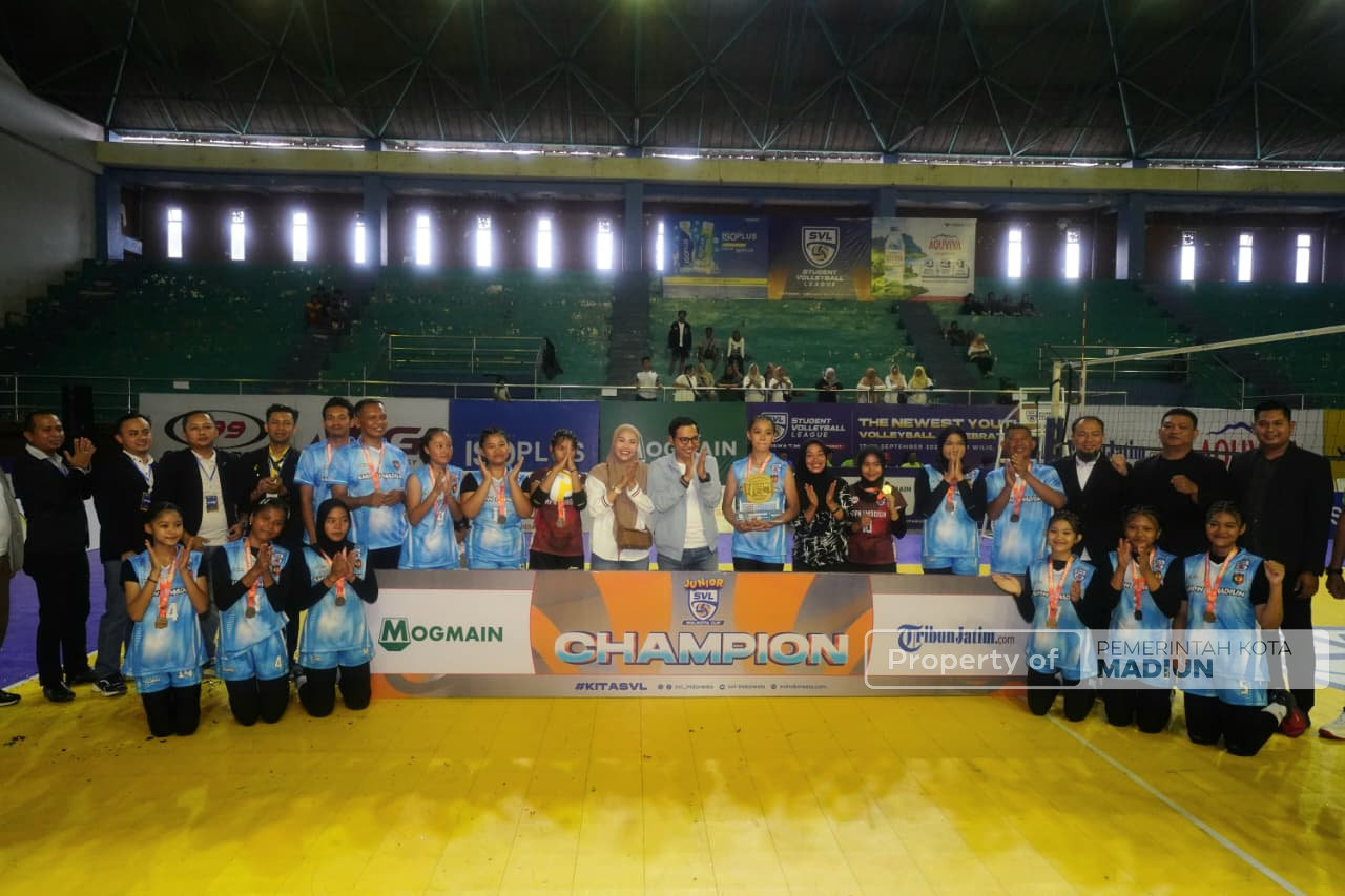 Hadiri Student Volleyball League Wali Kota Cup 2026, Plt Wali Kota Bakal Perbanyak Lapangan Voli